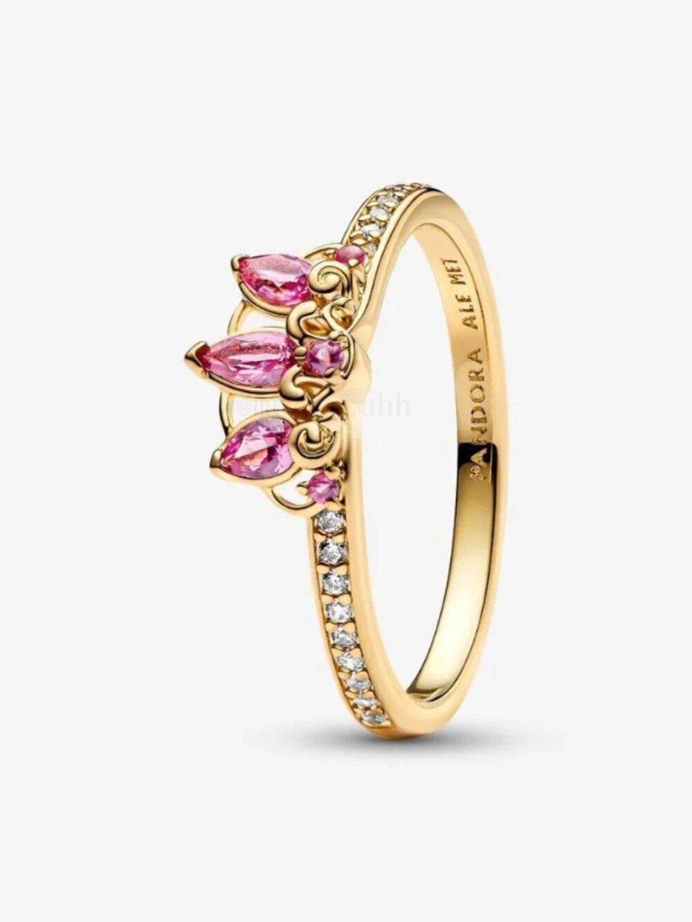 Pandora Princess Rapunzel Tiara Ring